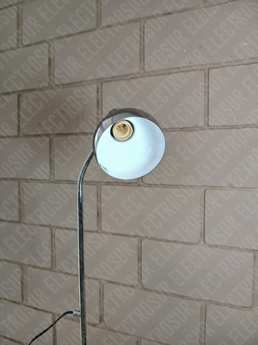 Lampara Pie Diseño Living Melo Flexible Apto Led - Imagen 5