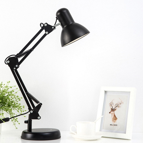 Lampara Escritorio Classic Doble Brazo Negro O Blanco - Imagen 13