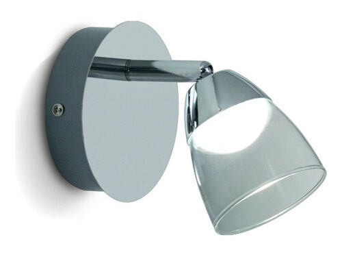 Lampara Aplique Baño Pared Techo Led Calido 5w 1 Luz Cune