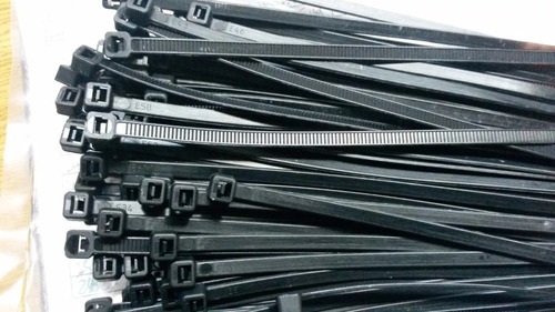 Precinto Plastico Prensacables De 25cm X 5mm / Pack X 1000