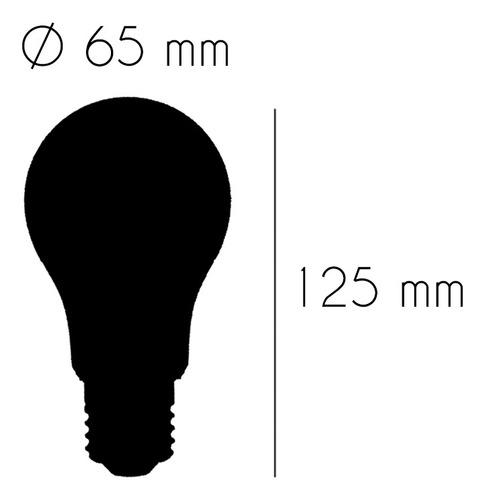 Lampara Bulbo Foco Led 15w E27 Luz Fría Dabor - Imagen 3