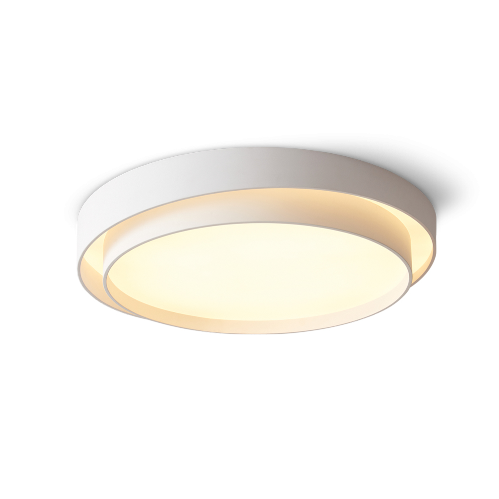 Lampara Aplique Plafón Salo-l Redondo Blanco 96w 3000k