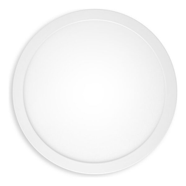 Panel Plafon Aplique Techo Led Redondo Blanco 12w Luz Calida