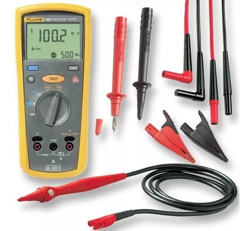 Megohmetro Fluke 1503 Megometro Comprobador De Resistencia - Imagen 4