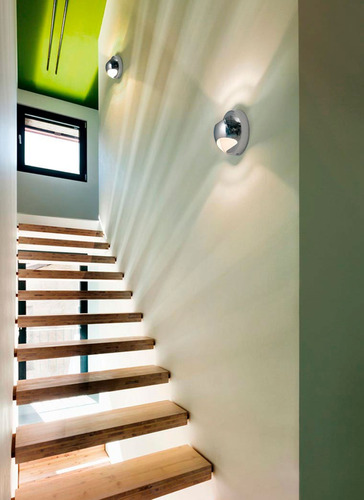 Aplique Difusor Pared Platil Cromo Moderno Esfera Spy G9 - Imagen 2