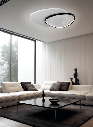Plafon Techo Led Montana 48w Diseño Moderno Luz Calida - Imagen 2