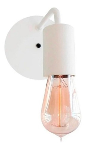 Aplique Pared Luz Imola Chapa Brazo Curvo 168 Deco Ferrolux - Imagen 3