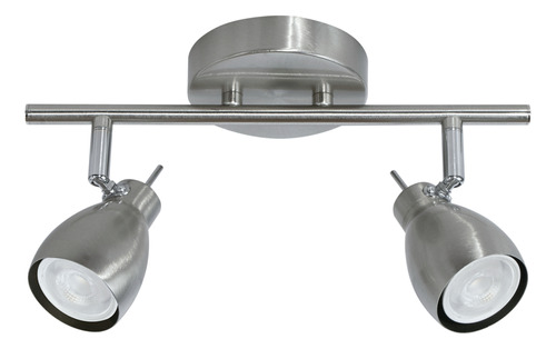 Aplique Pared Techo Spot 2 Luces Cancun Led Deco Moderno