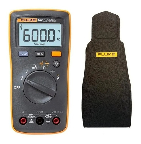 Multimeter Tester Digital Fluke - 107. 600v - Imagen 3