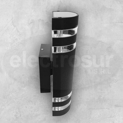 Lampara Aplique Pared Exterior Aluminio Bidireccional E27 - Imagen 5