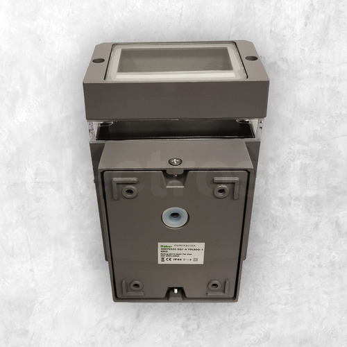 Aplique Pared Exterior Aluminio Unidireccional Con Lampara - Imagen 13