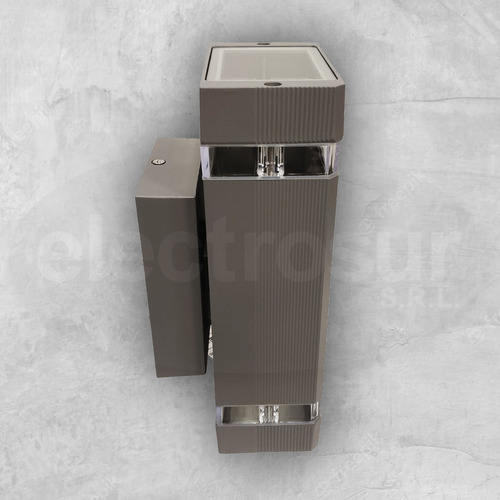 Lampara Aplique Pared Exterior Aluminio Bidireccional Gu10 - Imagen 13