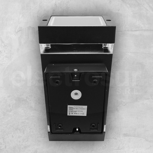Lampara Aplique Pared Exterior Aluminio Bidireccional Gu10 - Imagen 6