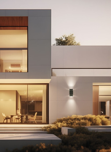 Lampara Aplique Pared Exterior Aluminio Bidireccional Gu10 - Imagen 15