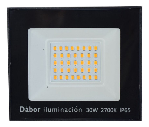 Reflector Led 30w Exterior Ip65 Luz Fría/cálida Dabor. Negro Blanco Frío - Imagen 2