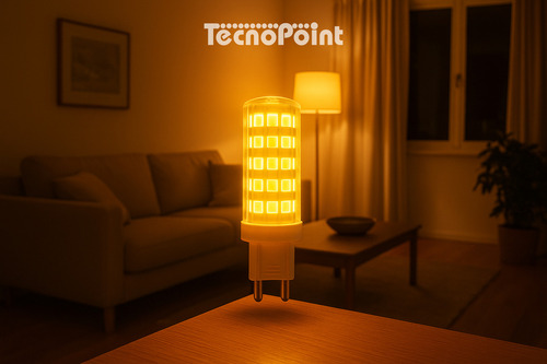 Lampara Bipin 6w Led Macroled G9 Blanco Calido - Imagen 3